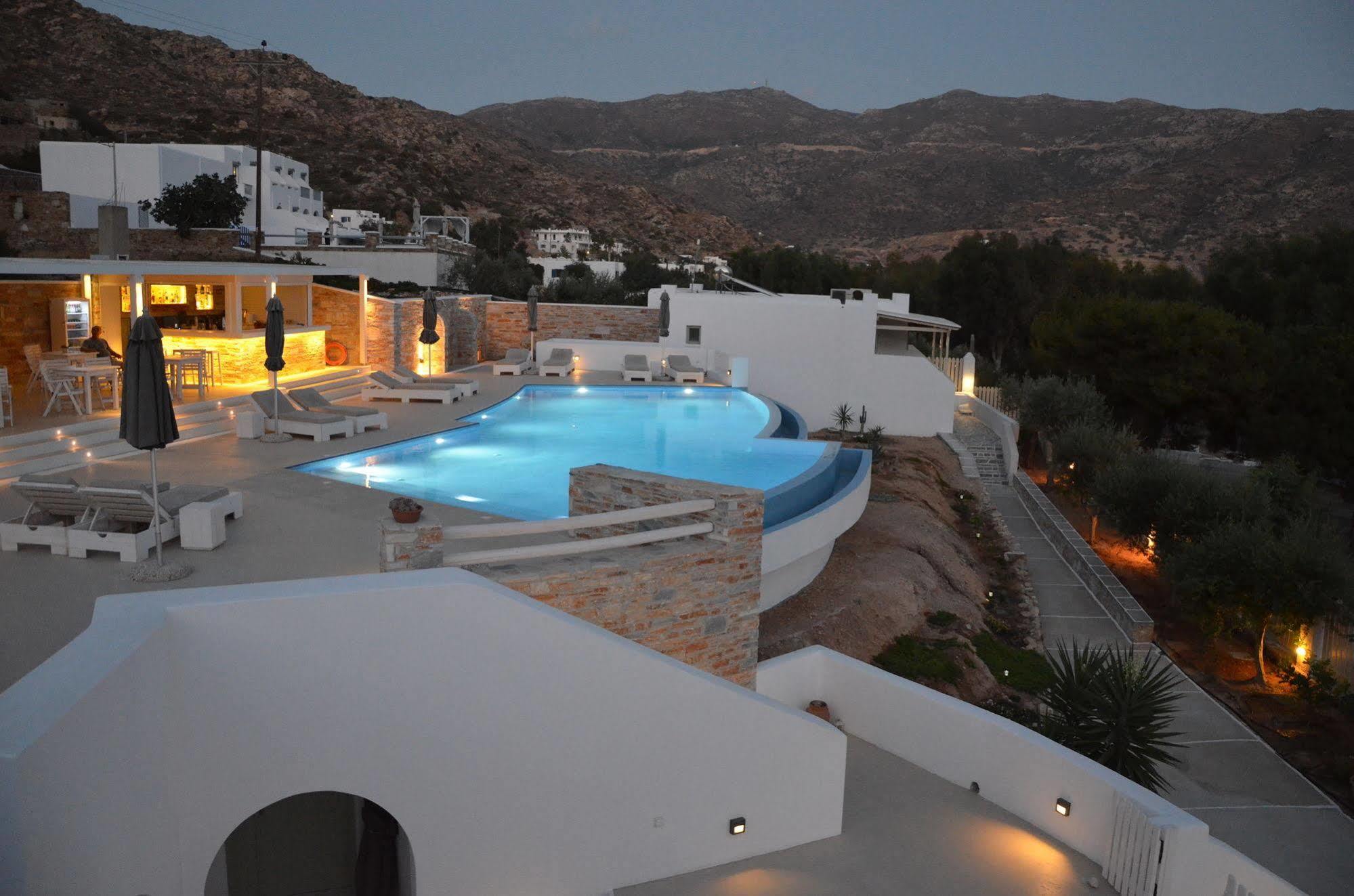 Galaxy Hotel Mylopotas Extérieur photo